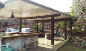 Freestanding & Insulated Roof Patio Covers
